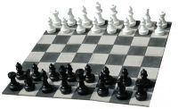 Zahradní šachy - figurky